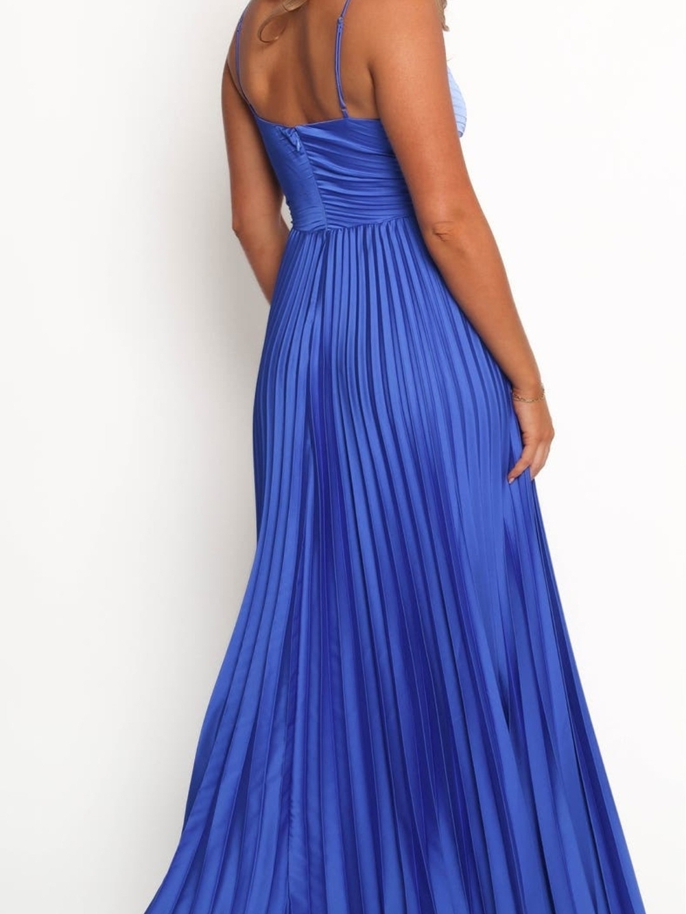 Petal And Pup Royal Blue Gown - Picture 2 of 6